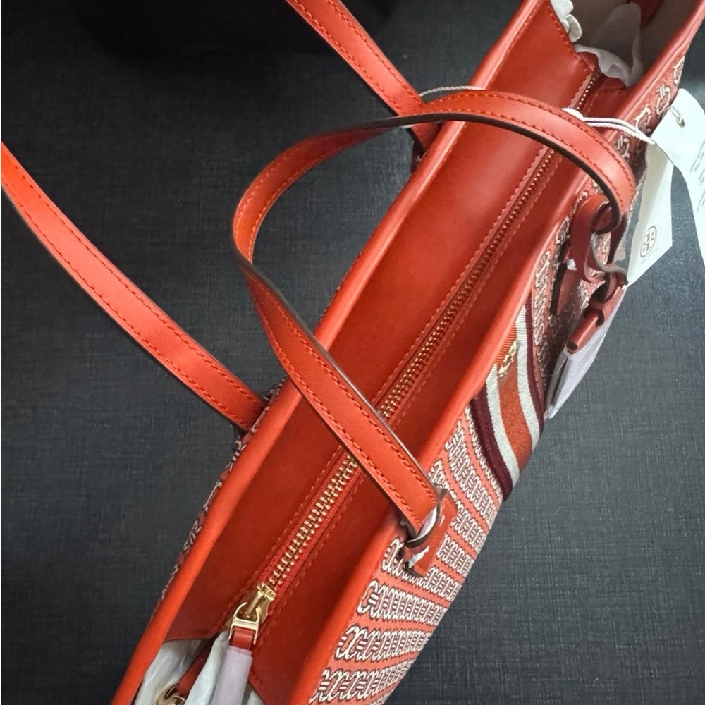 Tory Burch Red Patterned Women's Bag - image 5